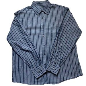 MICHAEL BRANDON | 100% Cotton Button Down Shirt Size Large